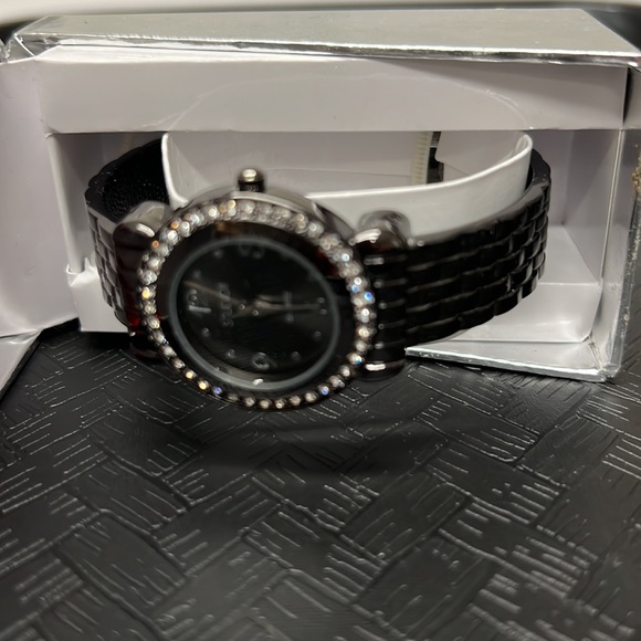 MZ Berger& Company StudioTime Black Tone Quartz Ladies Watch - Picture 4 of 7